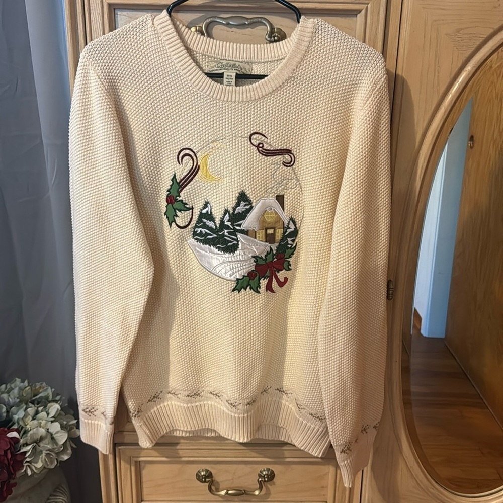 Vintage Cabela’s Holiday Sweater - Picture 1 of 12